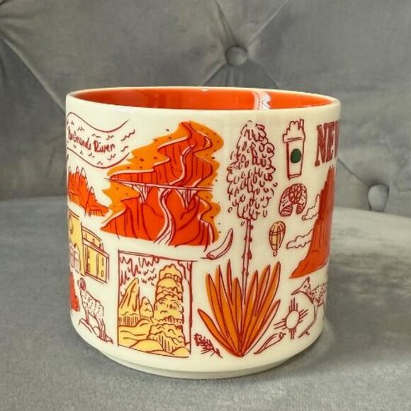 Starbucks NEW MEXICO Been There Series Ceramic Coffee Mug, 14 Oz - Picture 2 of 6